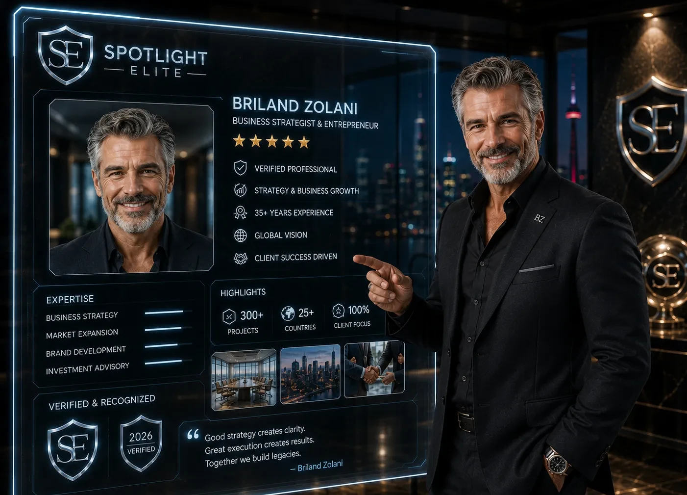 Spotlight Elite adds a business identity signal that helps establish business identity online